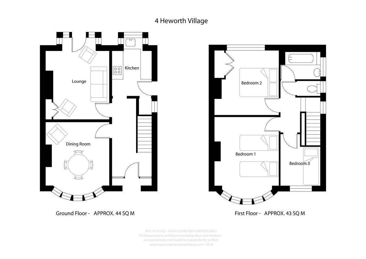 City Apartments - 4 Heworth Village - 3 Bed House York Buitenkant foto